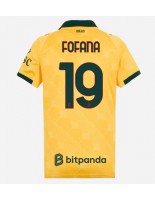 AC Milan Youssouf Fofana #19 Tredjedrakt Dame 2025-26 Korte ermer